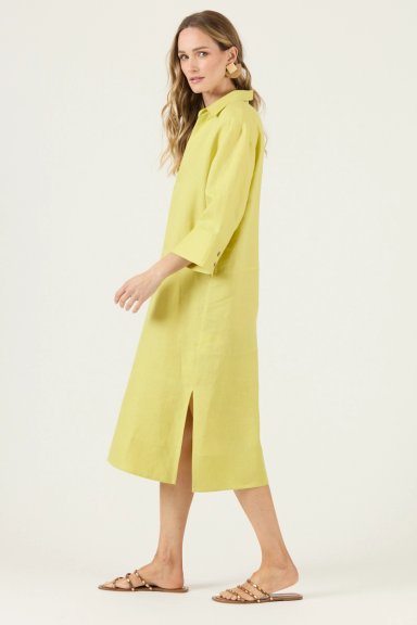 VESTIDO DE LINO LIMA COD 4005315 - 4