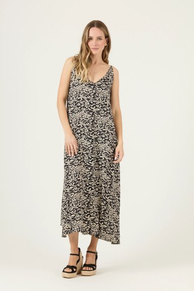 VESTIDO ESTAMPADO BLANCO COD 4005245 - 3
