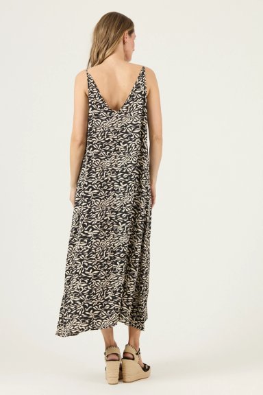 VESTIDO ESTAMPADO BLANCO COD 4005245 - 5