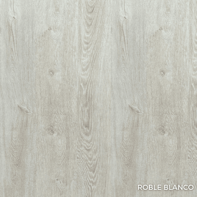 PISO FLOTANTE RESISTENTE AL AGUA 8 MM ROBLE BLANCO 122 CM X 20 CM 2.44 M2 - 1