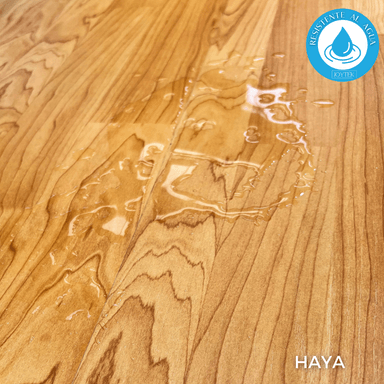 PISO FLOTANTE RESISTENTE AL AGUA 8 MM HAYA 122 CM X 20 CM 2.44 M2 - 1