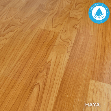 PISO FLOTANTE RESISTENTE AL AGUA 8 MM HAYA 122 CM X 20 CM 2.44 M2 - 3