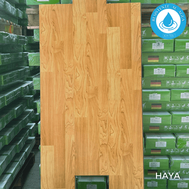 PISO FLOTANTE RESISTENTE AL AGUA 8 MM HAYA 122 CM X 20 CM 2.44 M2 - 5