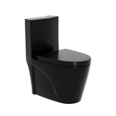 WC JOYTEK ONE PIECE NEGRO CON SELLO ANTIFUGA 30 CM 2007 - 1