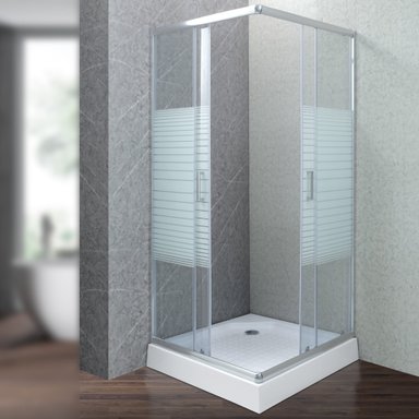 SHOWER RECTO STRAVA BLANCO 70X70CM - 2