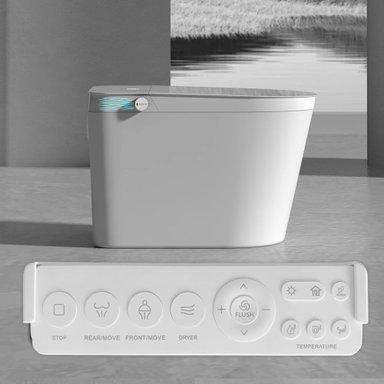 WC INODORO INTELIGENTE APERTURA/CIERRE MANUAL DESCARGA A PISO 30 CM - 3