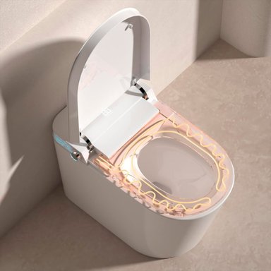 WC INODORO INTELIGENTE APERTURA/CIERRE MANUAL DESCARGA A PISO 30 CM - 5