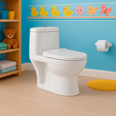 WC ONE PIECE KINDER JOYTEK DESCARGA A PISO 27 CM (EXCLUSIVO PARA NIÑ@S) - 4