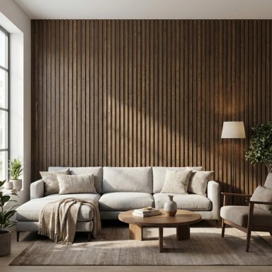 CAJA WALL PANEL PVC NOGAL 240X16 CM 3.84 M² (10 PANELES) - 6