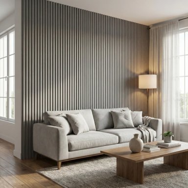 CAJA WALL PANEL PVC GRIS 240X16 CM 3.84 M² (10 PANELES) - 6