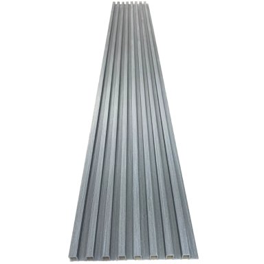 CAJA WALL PANEL PVC GRIS GRAFITO 240X16 CM 3.84 M² (10 PANELES) - 3
