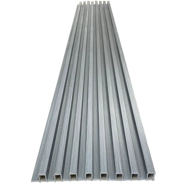 CAJA WALL PANEL PVC GRIS GRAFITO 240X16 CM 3.84 M² (10 PANELES) - 5