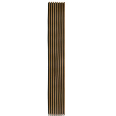 CAJA WALL PANEL PVC BICOLOR NEGRO CAFE  240X16 CM 3.84 M² (10 PANELES) - 5