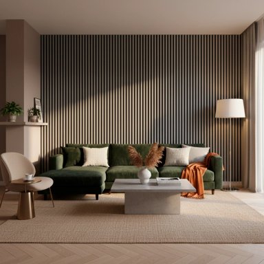 CAJA WALL PANEL PVC BICOLOR NEGRO GRIS 240X16 CM 3.84 M² (10 PANELES) - 4