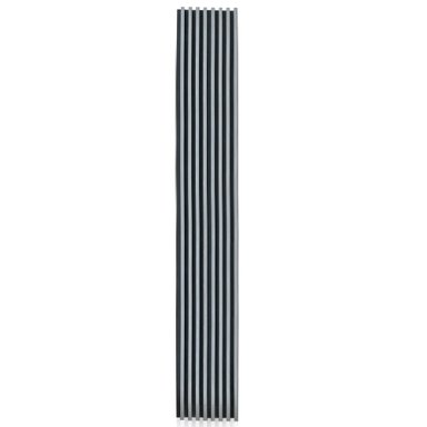 CAJA WALL PANEL PVC BICOLOR NEGRO GRIS 240X16 CM 3.84 M² (10 PANELES) - 5