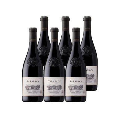 6X VINO TARAPACA GRAN RESERVA CABERNET SAUVIGNON 14° 750CC - 1