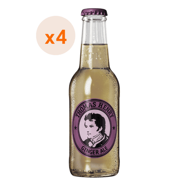BEBIDAS MIXER THOMAS HENRY BOTELLA VIDRIO 200 CC 4 UN GINGER ALE - 1