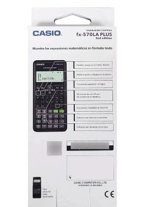CALCULADORA CASIO CIENTIFICA FX 570 ES PLUS VERSION ESPAÑOL LA PLUS - 3
