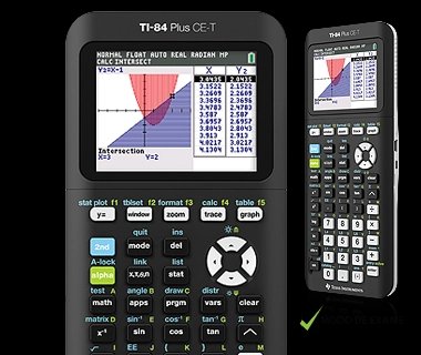 CALCULADORA TEXAS INSTRUMENTS TI 84 PLUS CE - 1