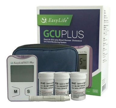 MEDIDOR MEDICALTEC GLUCOSA COLESTEROL ACIDO ÚRICO EASY LIFE - 1