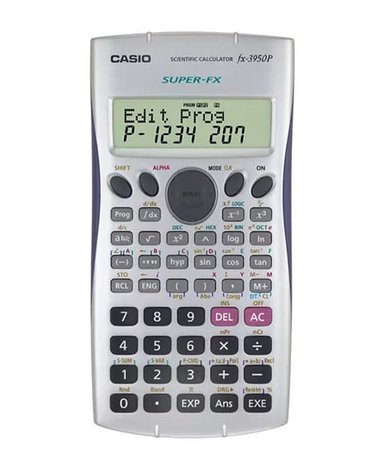 CALCULADORA CASIO FX-3950P CIENTÍFICA PROGRAMABLE - 1
