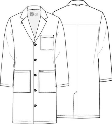 DELANTAL CLINICO DE HOMBRE CHEROKEE UNIDAD CK412 - UNIFORMES CLINICO - 5