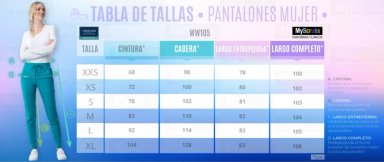 PANTALON CLINICO MUJER CHEROKEE REVOLUTION WW105 - UNIFORMES CLINICOS - 5