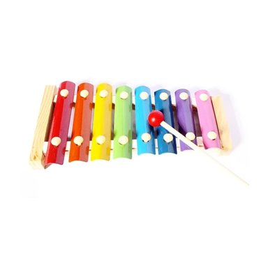 XILÓFONO MADERA 8 NOTAS MUSICAL DIDÁCTICO - 1
