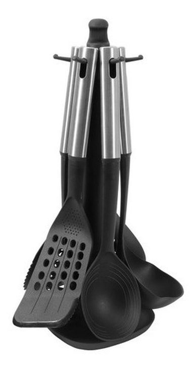 SET 6 UTENSILIOS CON BASE SILVER INDUSTRIAL ILKO | Plateado - 1