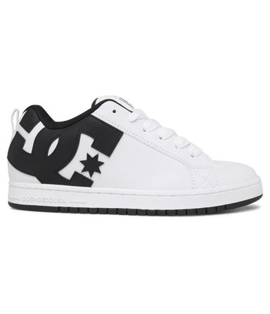 ZAPATILLAS HOMBRE DC URBANAS BLANCO CUERO COURT GRAFFIK 300529 WLK - 1