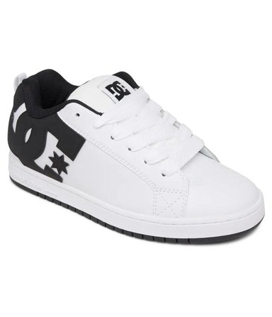 ZAPATILLAS HOMBRE DC URBANAS BLANCO CUERO COURT GRAFFIK 300529 WLK - 2