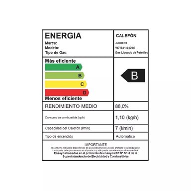 CALEFON JUNKERS 7L GLP HYDROBASE 1500 - 3