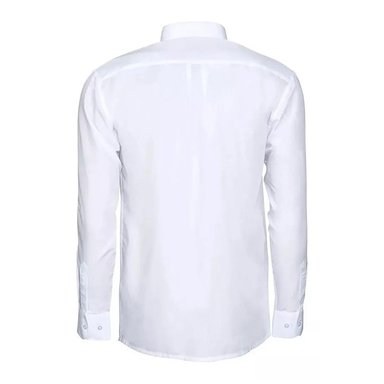 CAMISA ESCOLAR NIÑO KOTTING BLANCO CLÁSICA CUELLO INGLES - 3