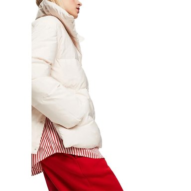 CASACA MUJER ESPRIT -BEIGE - 093EE1G308 - 3