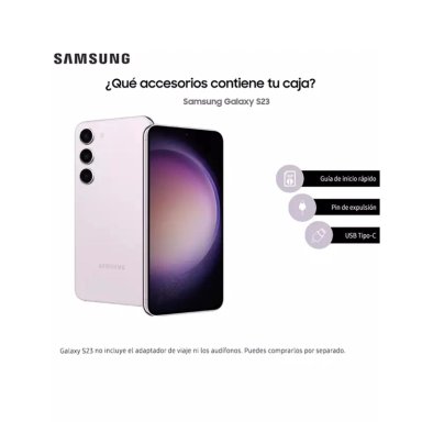 SAMSUNG GALAXY S23 128GB LAVENDER LIBERADO - 7