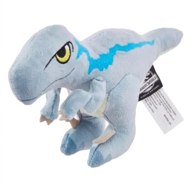 MINI PELUCHE VELOCIRAPTOR BLUE JURASSIC WORLD - 2