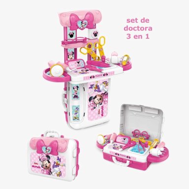SET DE DOCTORA DE MINNIE MOUSE 3 EN 1 - 1