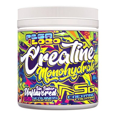 CREATINA PEGA LOCO MONOHIDRATO SIN SABOR 60SV POLVO 300 GR - 2