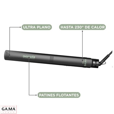 PLANCHA ALISADORA GAMA ELEGANCE AVOCADO CERAMIC ION ACTIVE OIL - 4