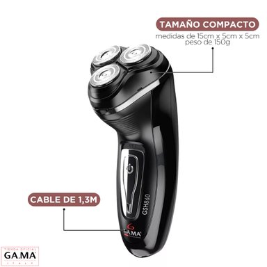 MÁQUINA DE AFEITAR ELÉCTRICA GAMA GSH 860 INALÁMBRICA - 5