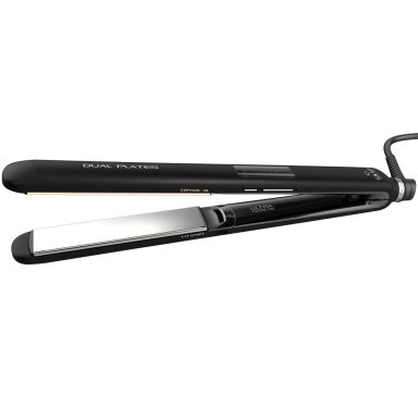 PLANCHA ALISADORA GAMA CP14 DUAL PLATES LED 4D TITANIO OZONO - 1