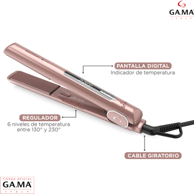 PLANCHA ALISADORA GAMA STARLIGHT KERATION 3D THERAPY IHT - 4