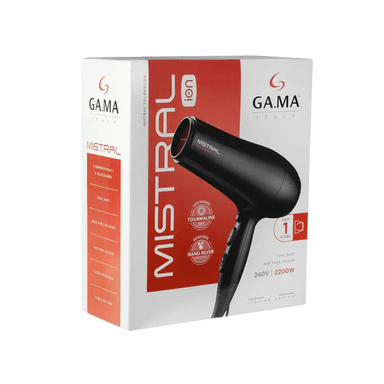 SECADOR DE PELO GAMA MISTRAL TOURMALINE ION 2200 WATTS - 7