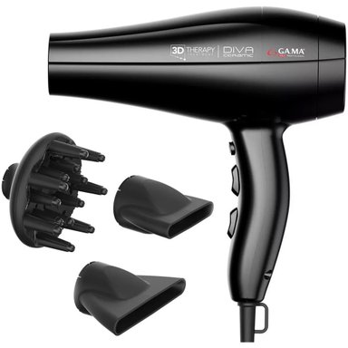 SECADOR PROFESIONAL GAMA DIVA CERAMIC ION 3D - 1