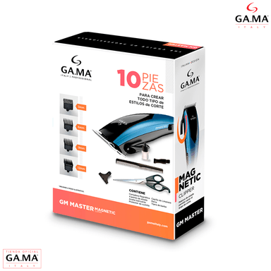 CORTAPELOS GM MASTER CLIPPER GAMA MOTOR MAGNÉTICO 10 PIEZAS - 8