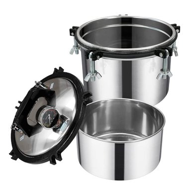 ESTERILIZADOR ULTRA ESTETICA AUTOCLAVE VAPOR PRESION ACERO INOXIDABLE 8L - 2