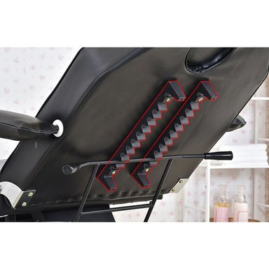 SILLÓN CAMILLA ESTÉTICA ULTRA ESTÉTICA SPA MASAJE NEGRO - 3