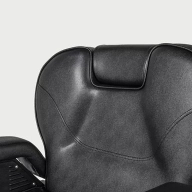 SILLA ACERO NEGRO BARBERIA PELUQUERIA PRO - 5