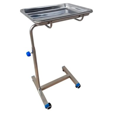 MESA AUXILIAR ULTRA ESTÉTICA METALICA PROFESIONAL - 1