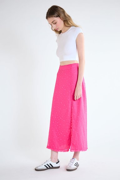 FALDA MUJER IO FUCSIA LISA - 4